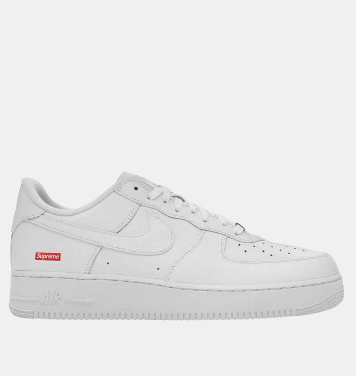 Nike x Supreme Air Force 1 Low White Box Logo