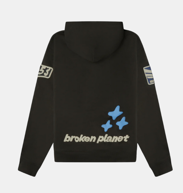 BPM 'Escape To The Future' Soot Black Hoodie