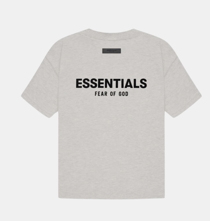 Fear of God Essentials T-Shirt Light Heather Oatmeal (SS22)