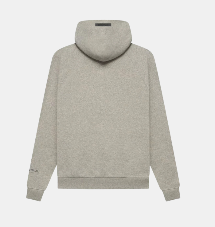 Fear of God Essentials Dark Heather Oatmeal Hoodie (Core)