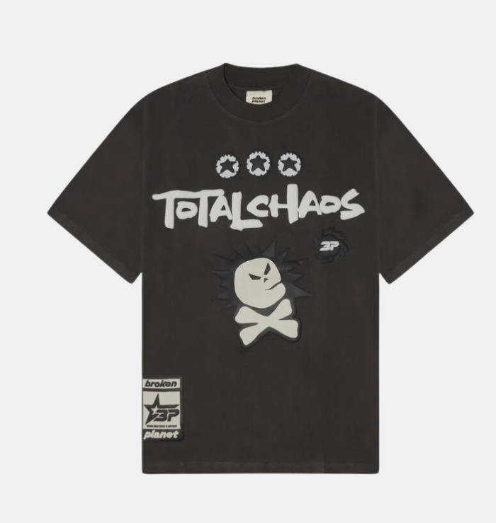 BPM 'Total Chaos' Soot Black T-Shirt