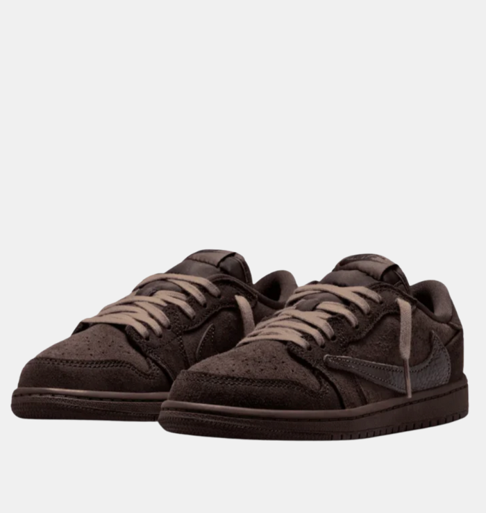 Travis Scott x Air Jordan 1 Low OG Velvet Brown (PS & TD)