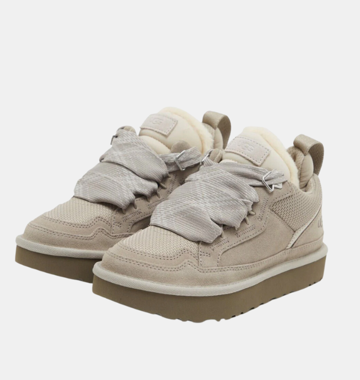 UGG Lowmel Lace Up Trainer Pumice