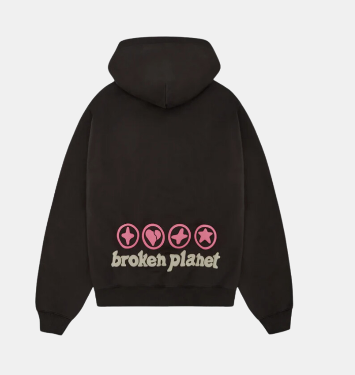 BPM 'Hearts Are Made To Be Broken' Soot Black Hoodie
