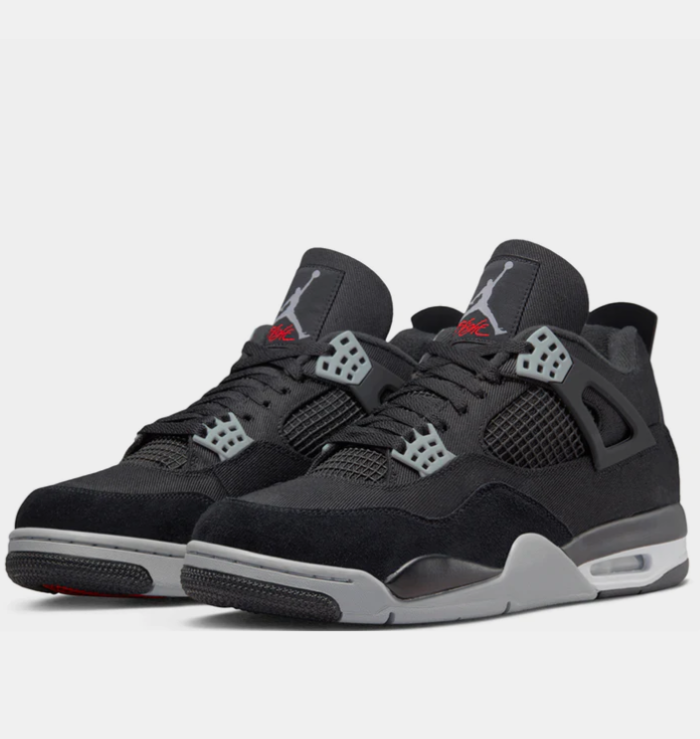 Nike Air Jordan 4 Retro SE Black Canvas