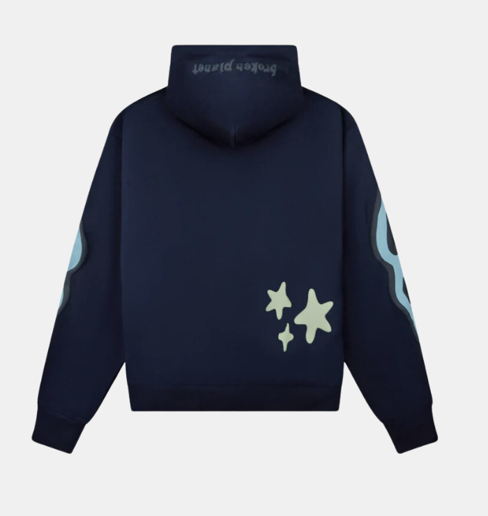 BPM 'Astral Energy' Outer Space Blue Hoodie