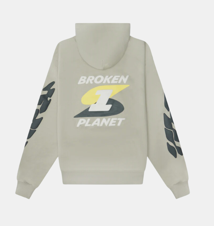 BPM 'Beyond The Limits' Stone Grey Hoodie