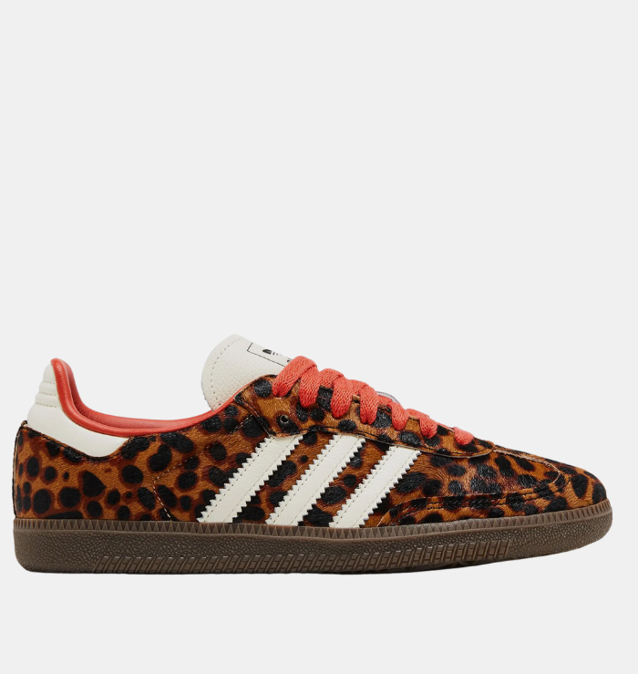 Adidas Samba OG Red Leopard