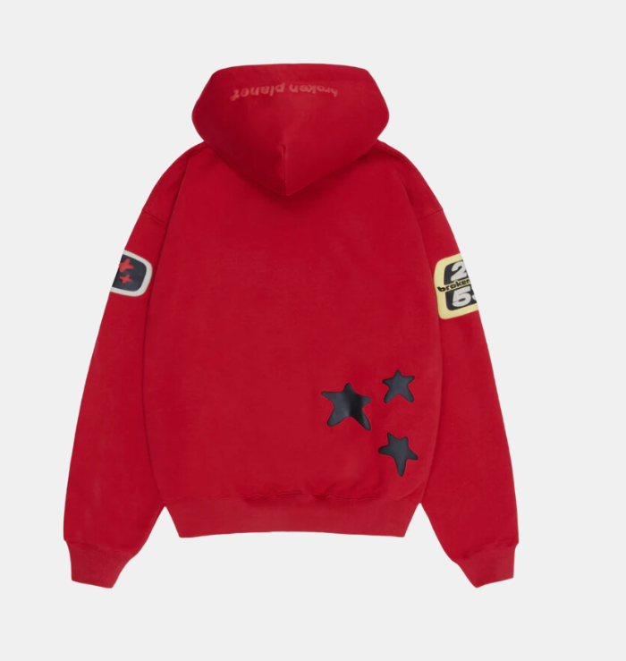 BPM 'Brighter Days Ahead' Ruby Red Hoodie