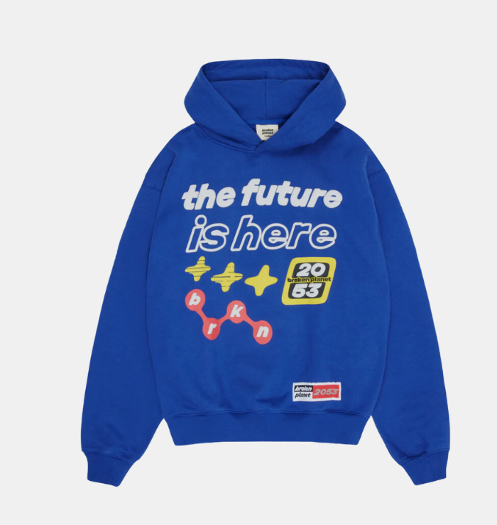 BPM The Future Is Here Deep Blue Hoodie