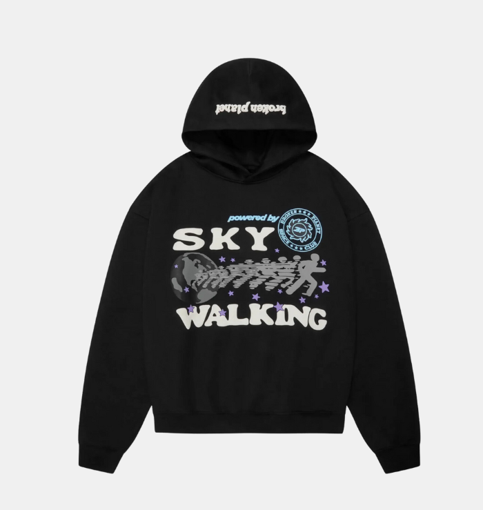 BPM Sky Walking Midnight Black Hoodie