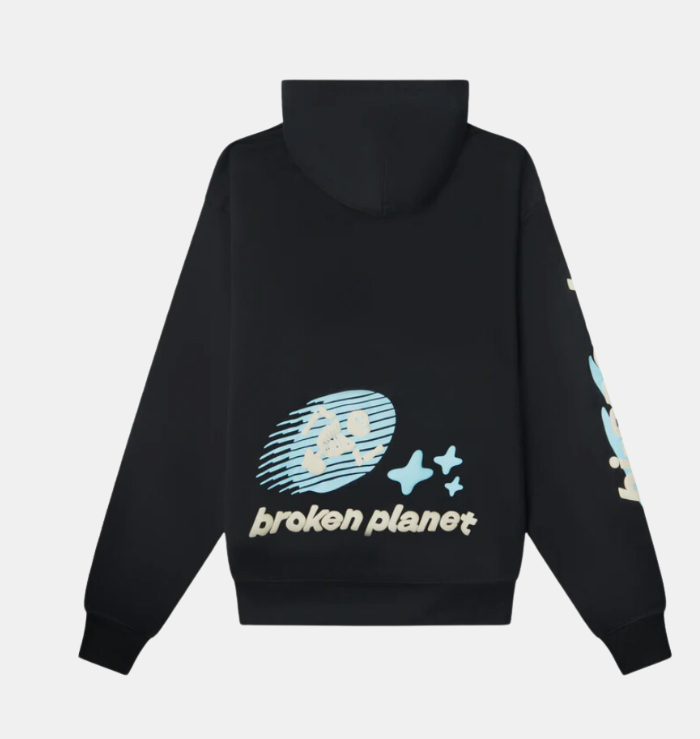 BPM 'Cosmic Speed' Midnight Black Hoodie
