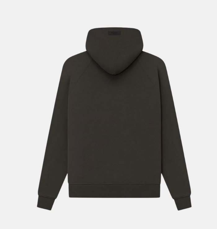 Fear of God Essentials Off Black Hoodie (FW22)