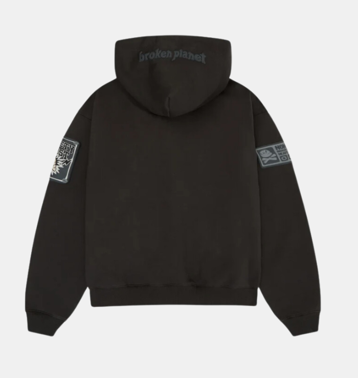 BPM 'Planet Repair Services' Soot Black Hoodie