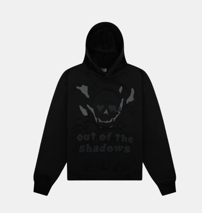 BPM 'Out Of The Shadows' Soot Black Hoodie