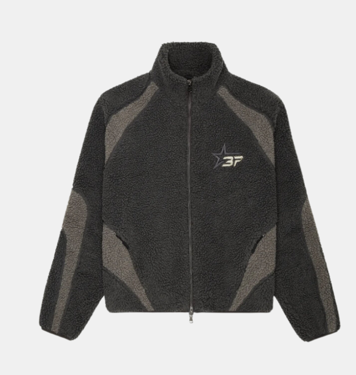 BPM Soot Black Polar Fleece