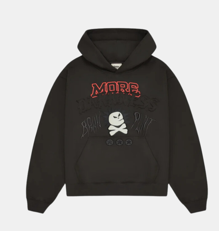 BPM 'More Darkness' Soot Black Hoodie