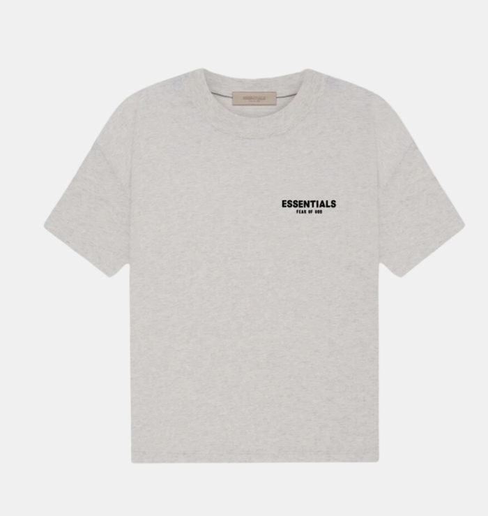 Fear of God Essentials T-Shirt Light Heather Oatmeal (SS22)