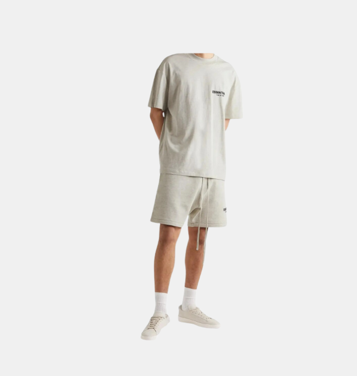 Fear of God Essentials T-Shirt Light Heather Oatmeal (SS22)