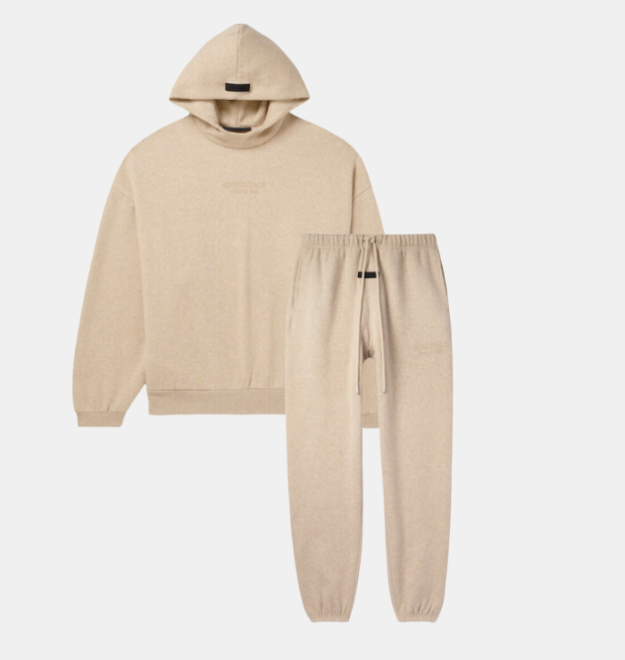 Fear of God Essentials Gold Heather Tracksuit (FW23)