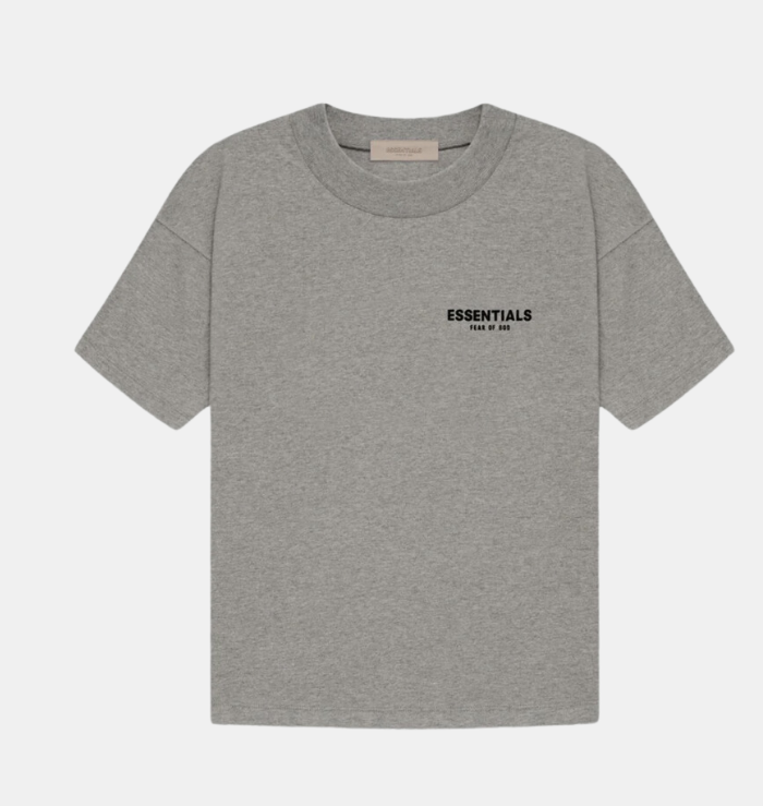 Fear of God Essentials T-Shirt Dark Heather Oatmeal (SS22)