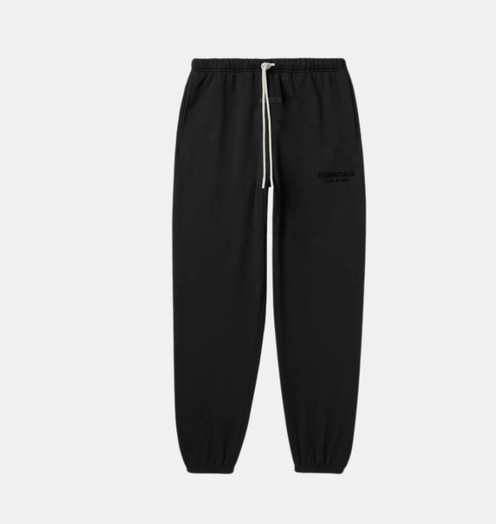 Fear of God Essentials Sweatpants Jet Black (FW23)