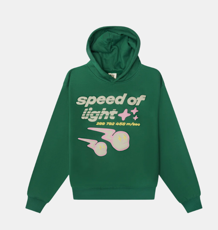 BPM 'Speed Of Light' Malachite Green Hoodie