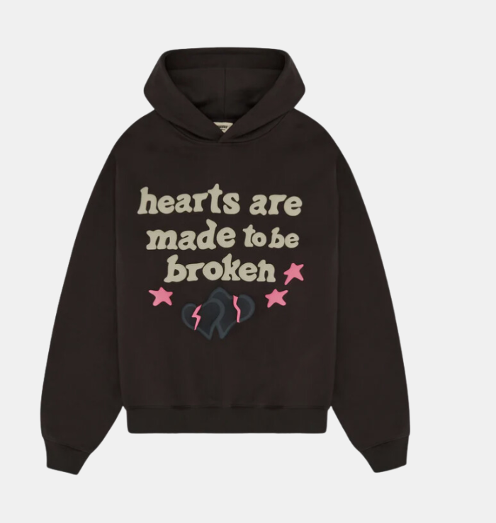BPM 'Hearts Are Made To Be Broken' Soot Black Hoodie