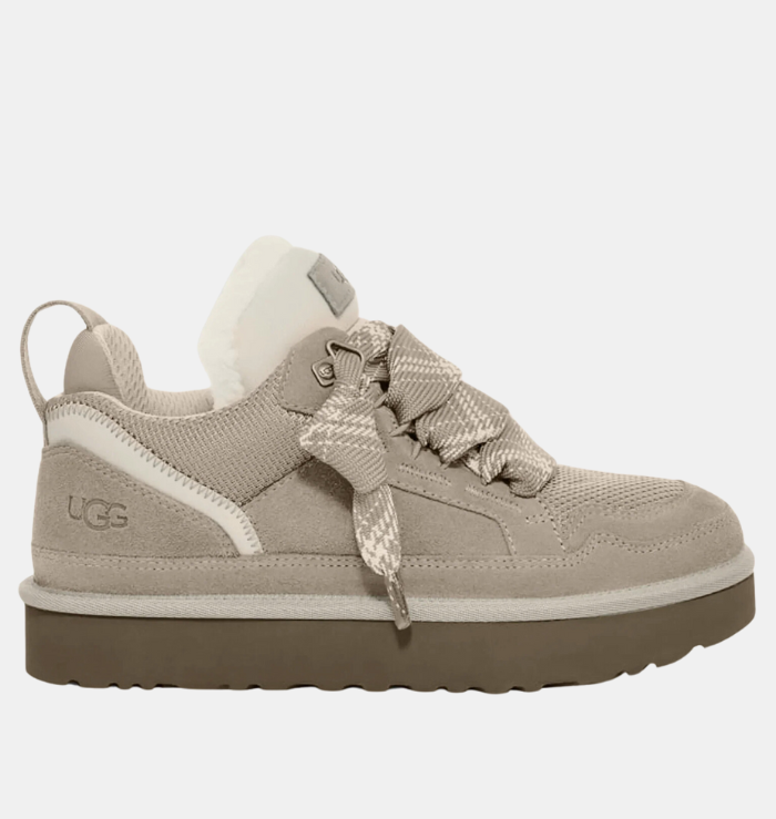 UGG Lowmel Lace Up Trainer Pumice