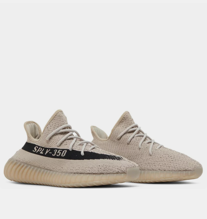 Pair of Adidas Yeezy Boost 350 V2 Slate trainers