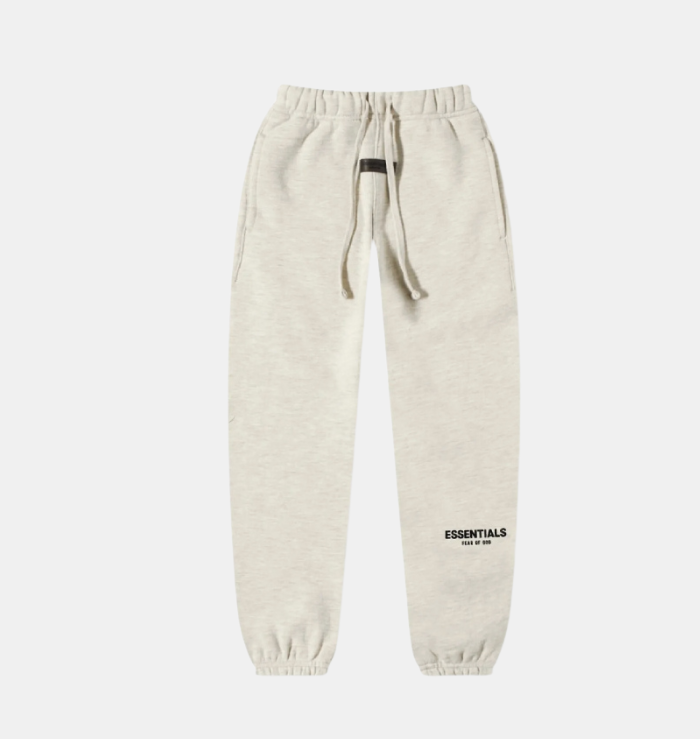 Fear of God Essentials Sweatpants Light Heather Oatmeal SS22 product image