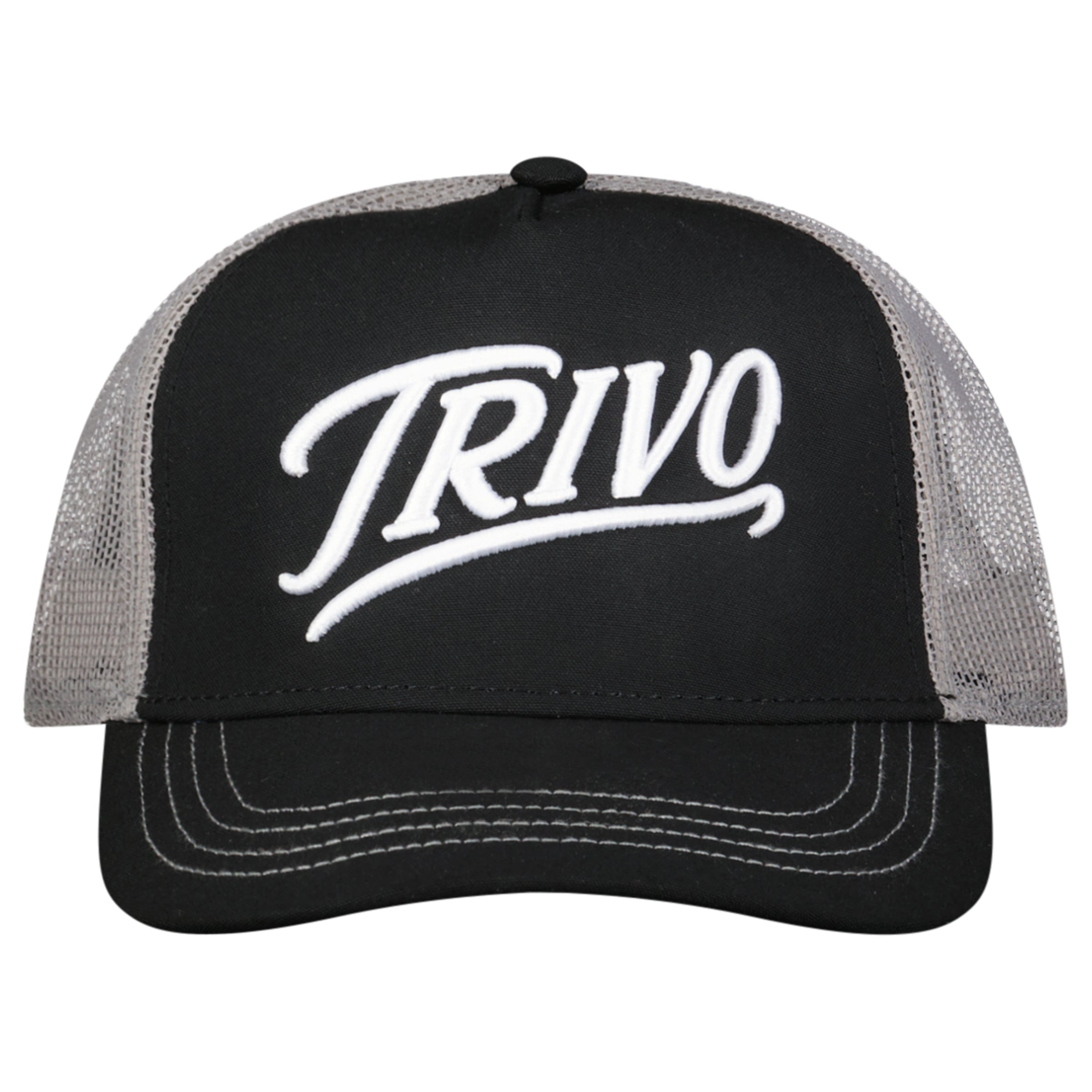 SIGNATURE TRUCKER CAP BLACK GREY