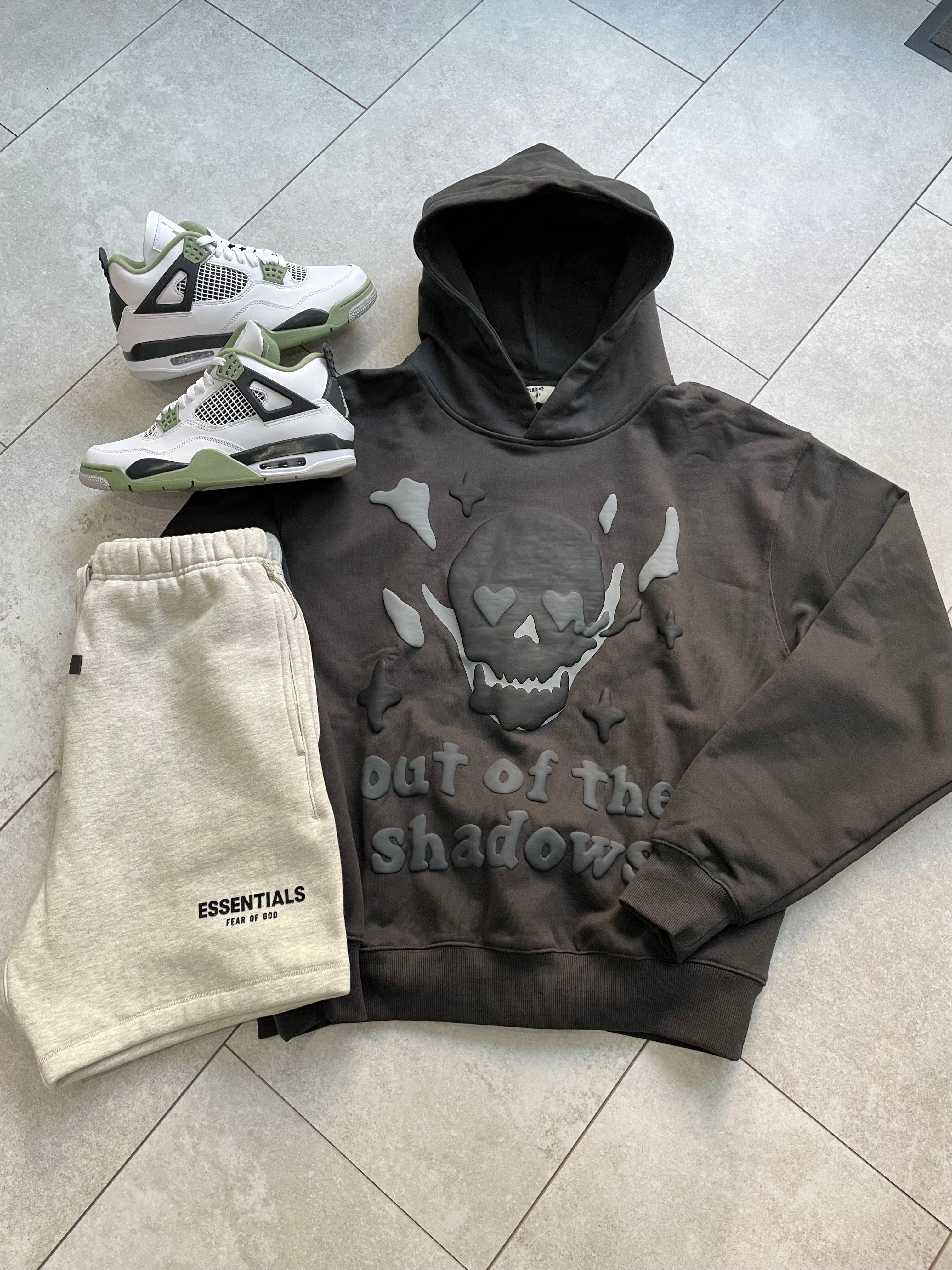 Broken Planet Market 'Out Of The Shadows' Soot Black Hoodie