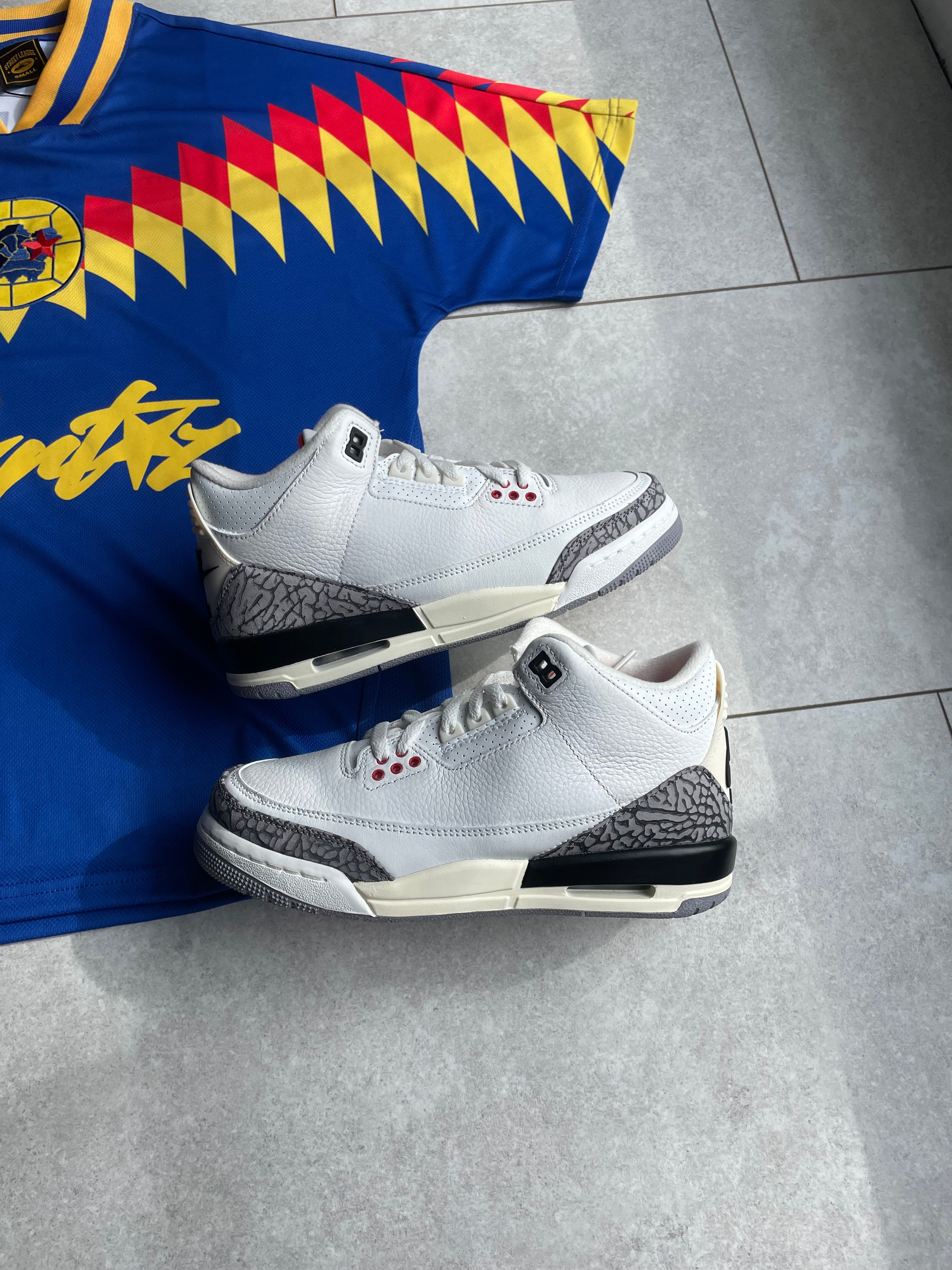 Nike Air Jordan 3 Retro White Cement Reimagined