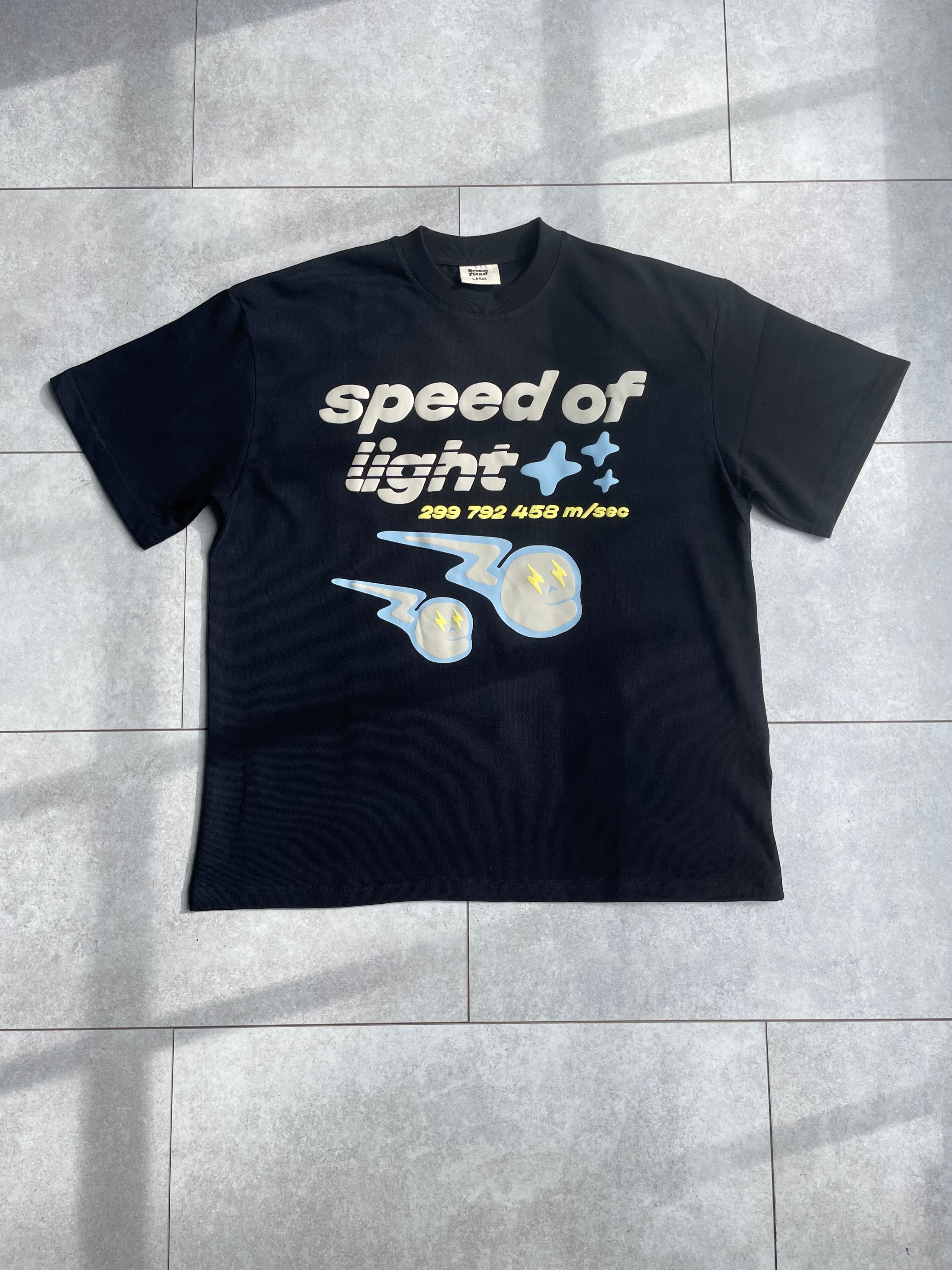 BPM 'Speed Of Light' Midnight Black T-Shirt