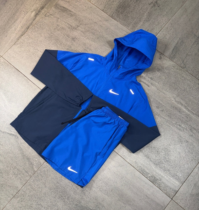 Nike Windrunner & Challenger Shorts Set 'Royal Blue'