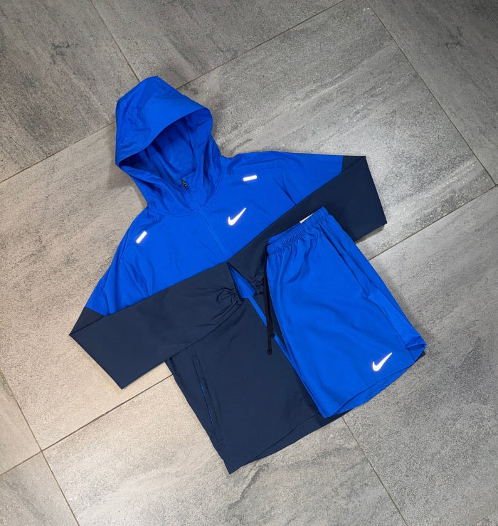Nike Windrunner & Challenger Shorts Set 'Royal Blue'