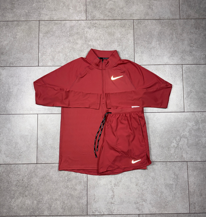 Nike 1/4 Adobe Running Top & Adobe Shorts Set