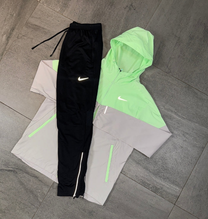 Nike Windrunner & Phenom Pants Set 'Vapour Green/Black'