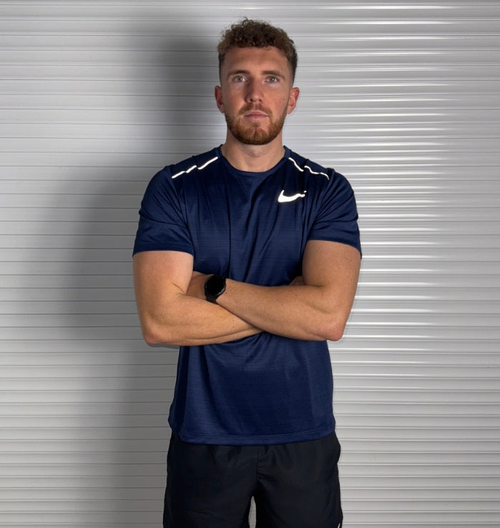 Nike Miler & Flex Shorts Set 'Midnight Navy/Black'