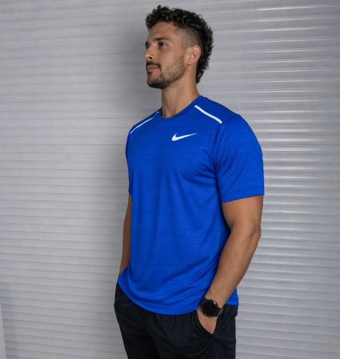 Nike Miler & Phenom Pants Set 'Royal Blue/Black'
