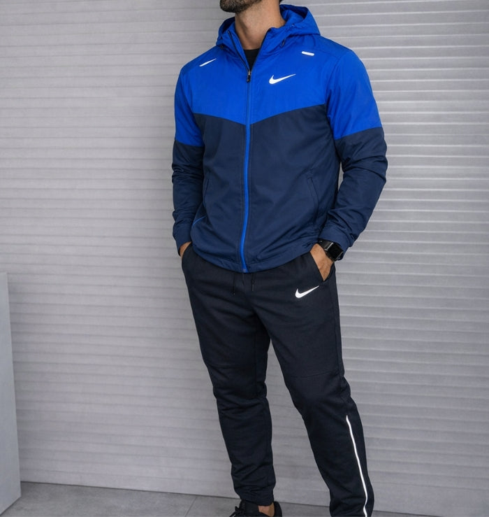 Nike Windrunner & Phenom Pants Set 'Royal Blue/Black'