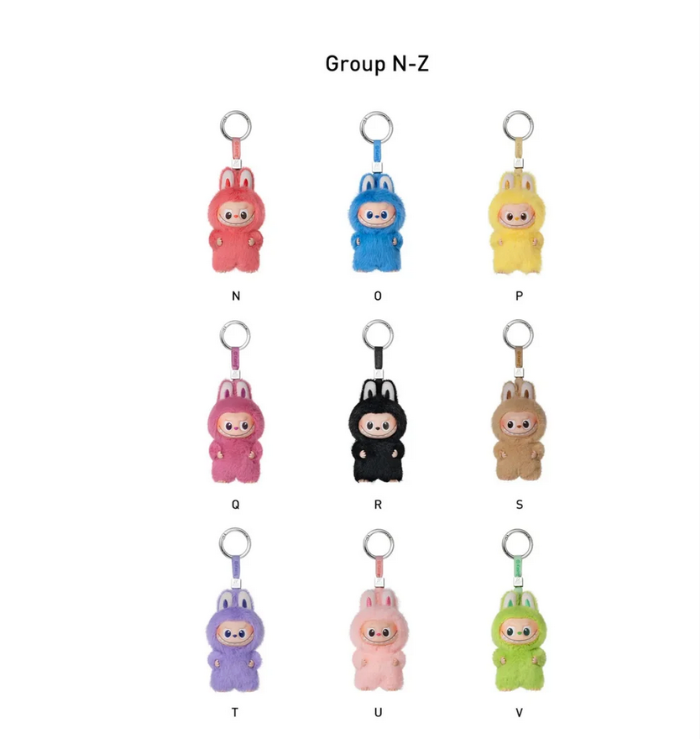 Pop Mart Labubu The Monsters Pin for Love Series Vinyl Plush Pendant (N-Z) Single Blind Box
