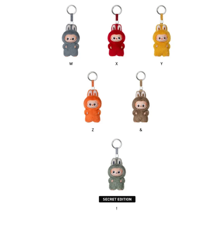 Pop Mart Labubu The Monsters Pin for Love Series Vinyl Plush Pendant (N-Z) Single Blind Box