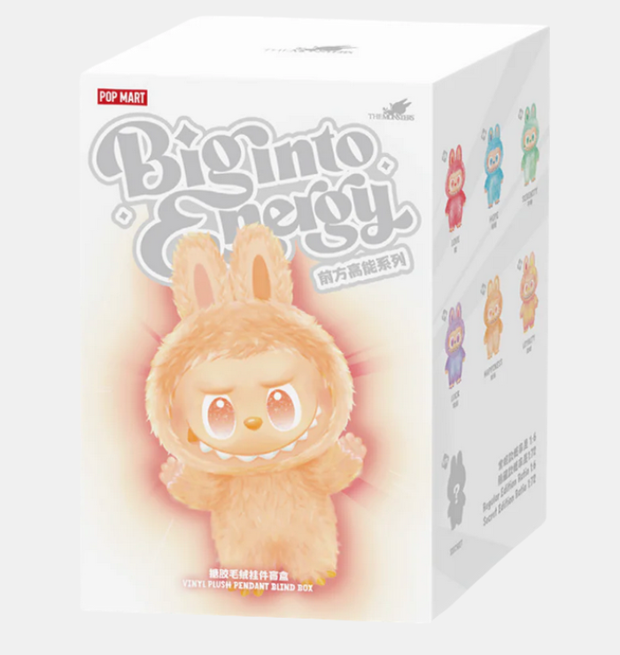 Pop Mart Labubu The Monsters Big into Energy Series Vinyl Plush Pendant Single Blind Box (Single)