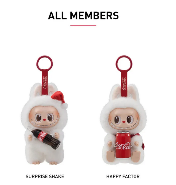 Pop Mart Labubu The Monsters Coca Cola Blind Box (Single Box)
