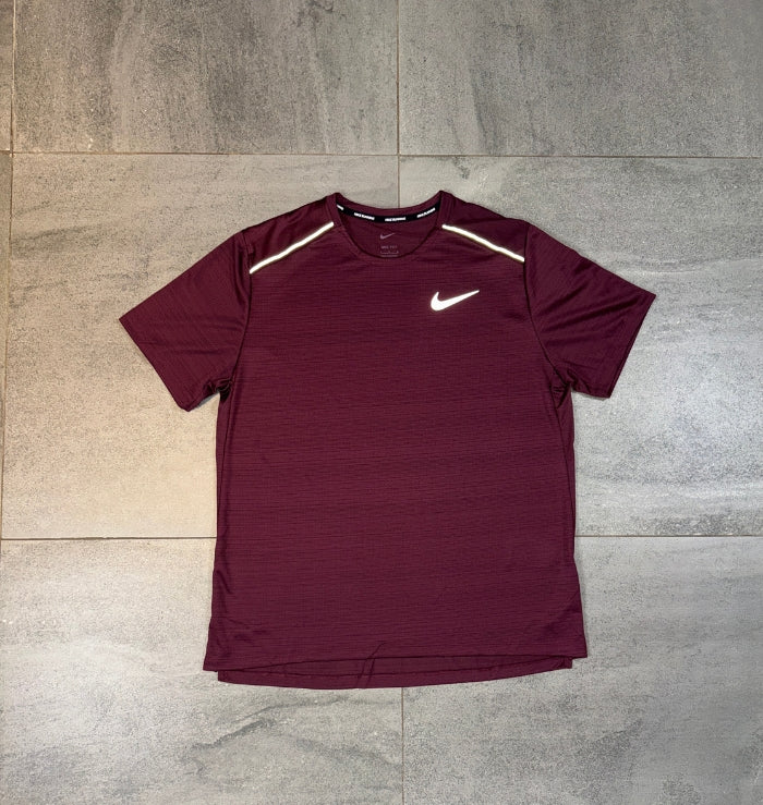 Nike Miler 1.0 T-Shirt 'Maroon'