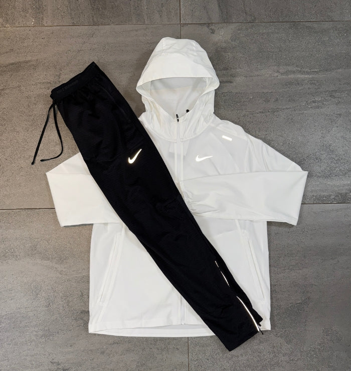 Nike Windrunner & Phenom Pants Set 'White/Black'