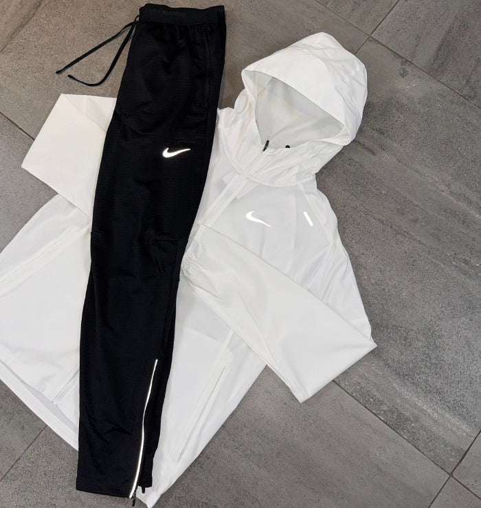 Nike Windrunner & Phenom Pants Set 'White/Black'