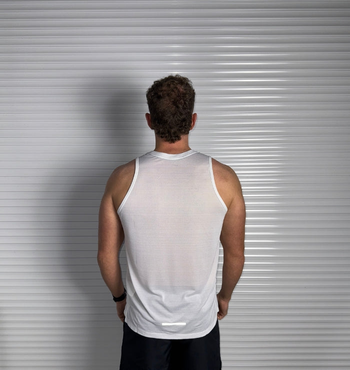 Nike Miler Vest & Flex Short Set 'White/Black'